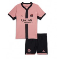 Camiseta Paris Saint-Germain Tercera Equipación para niños 2024-25 manga corta (+ pantalones cortos)